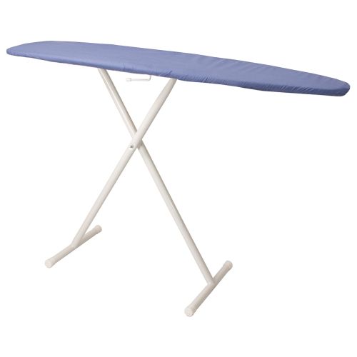 Hospitality 1 Source Full Size T-Leg Ironing Board, 53"x14", Blue Pad and Cover